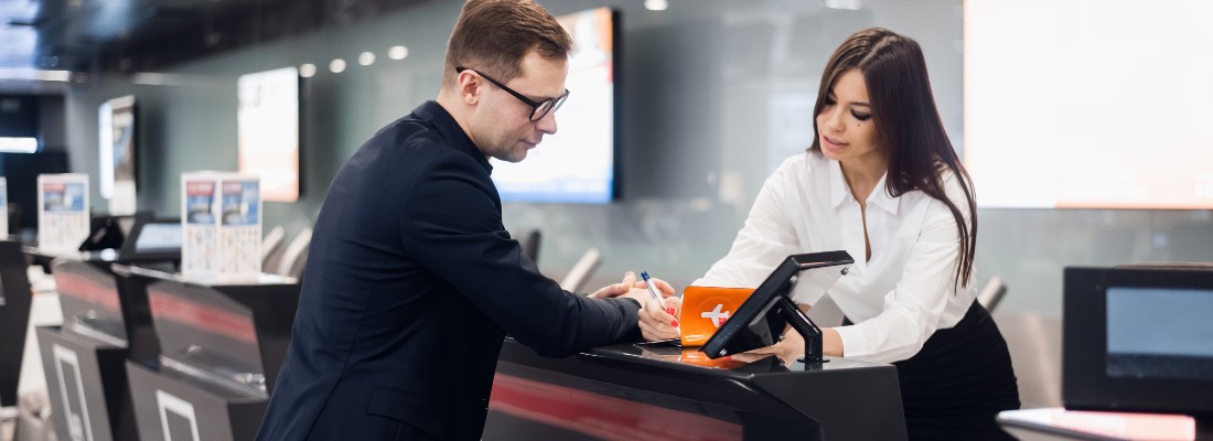 Contrôle à l'aéroport