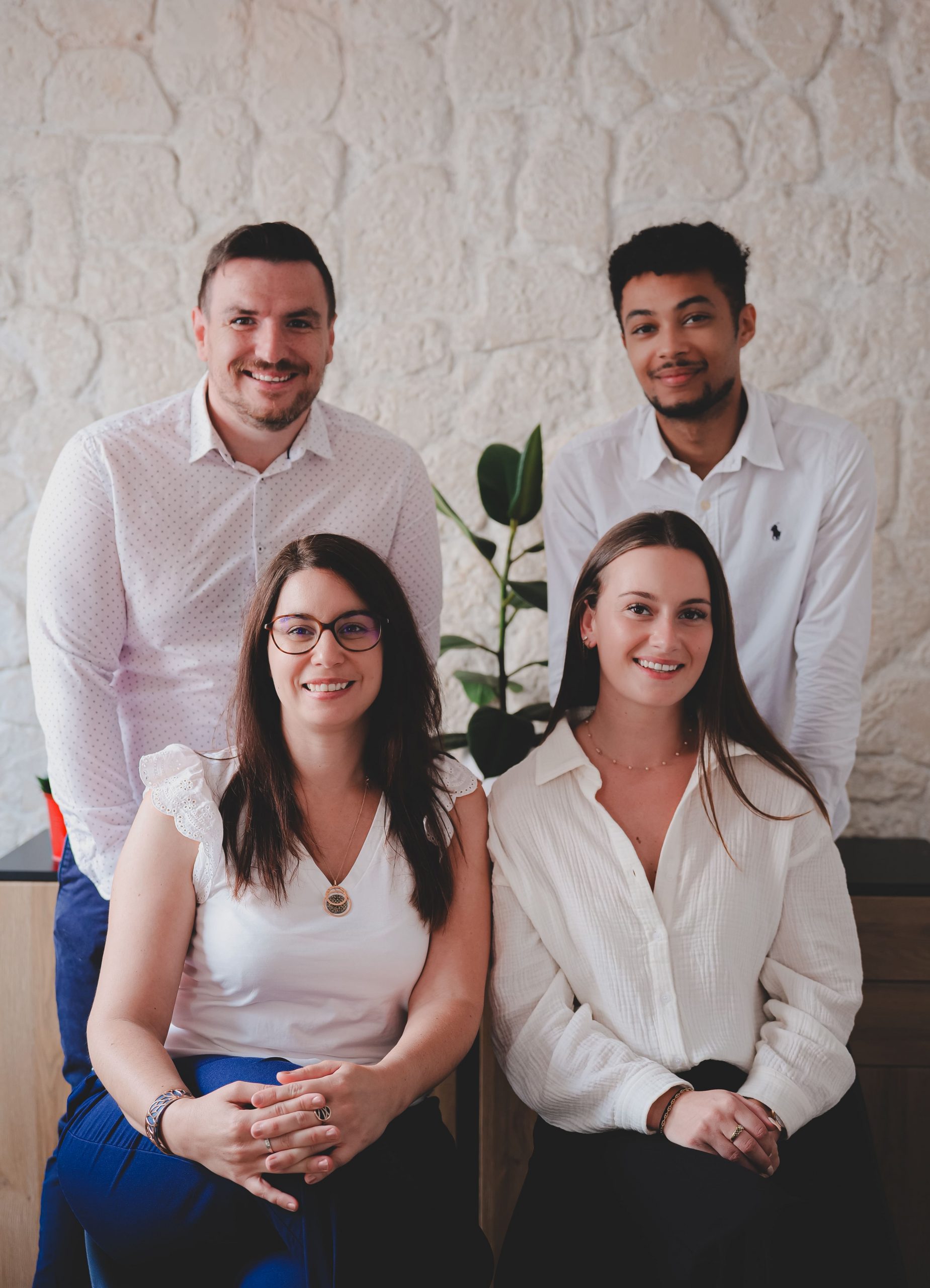 équipe de l'agence d'intérim les recruteurs rochelais